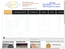 Tablet Screenshot of minnesotalaserengraving.com